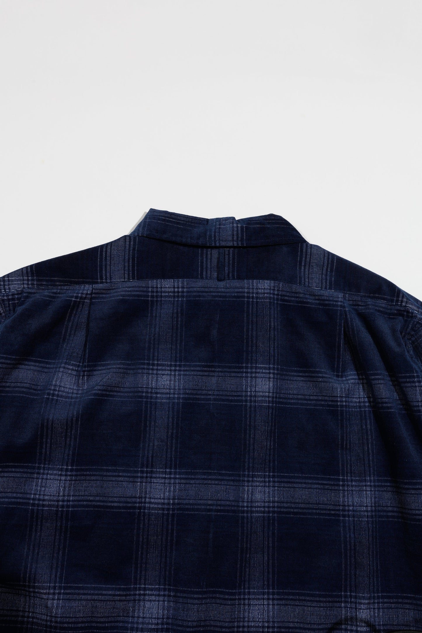 Indigo Corduroy Zip Jacket