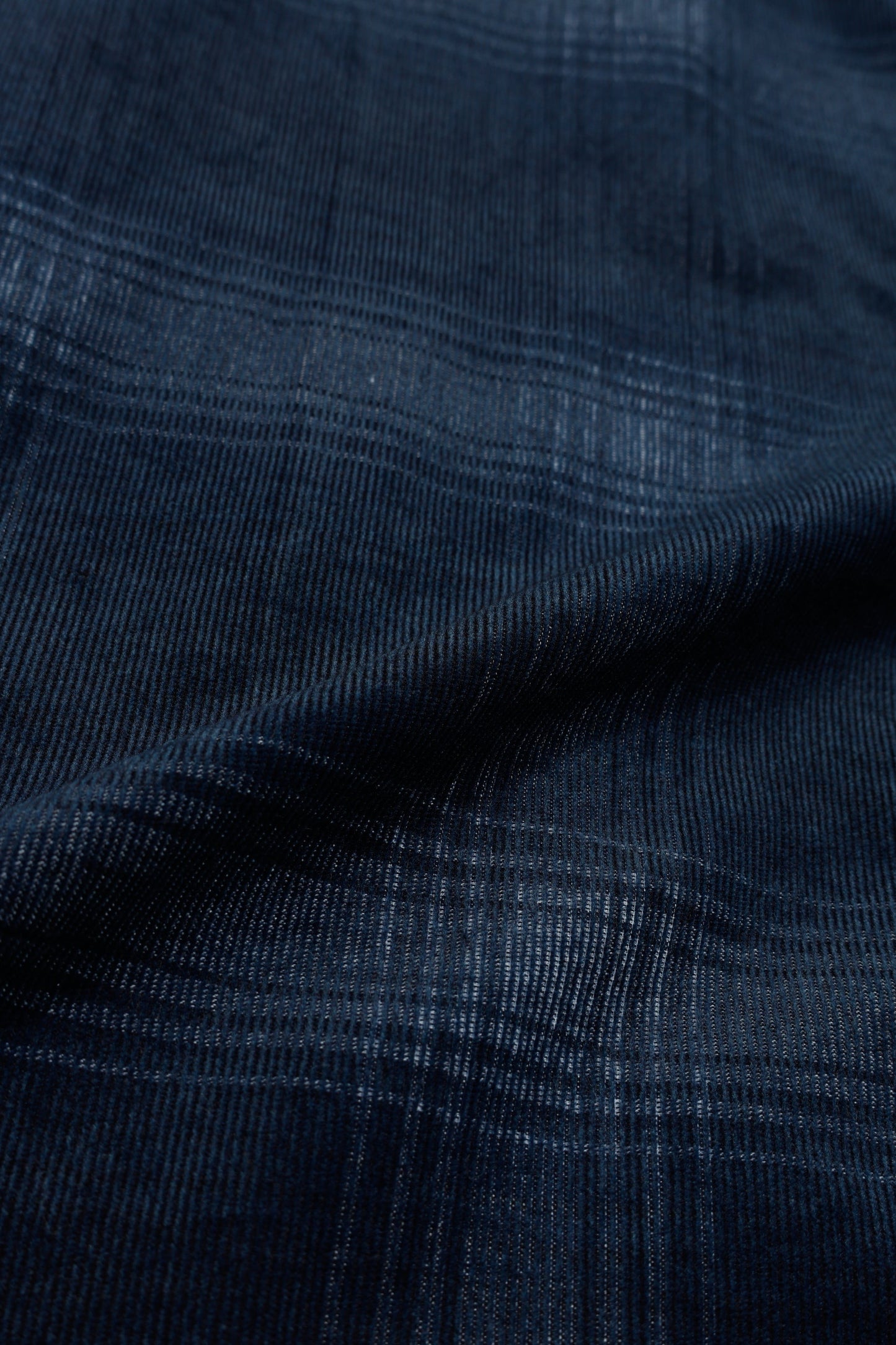 Indigo Corduroy Zip Jacket