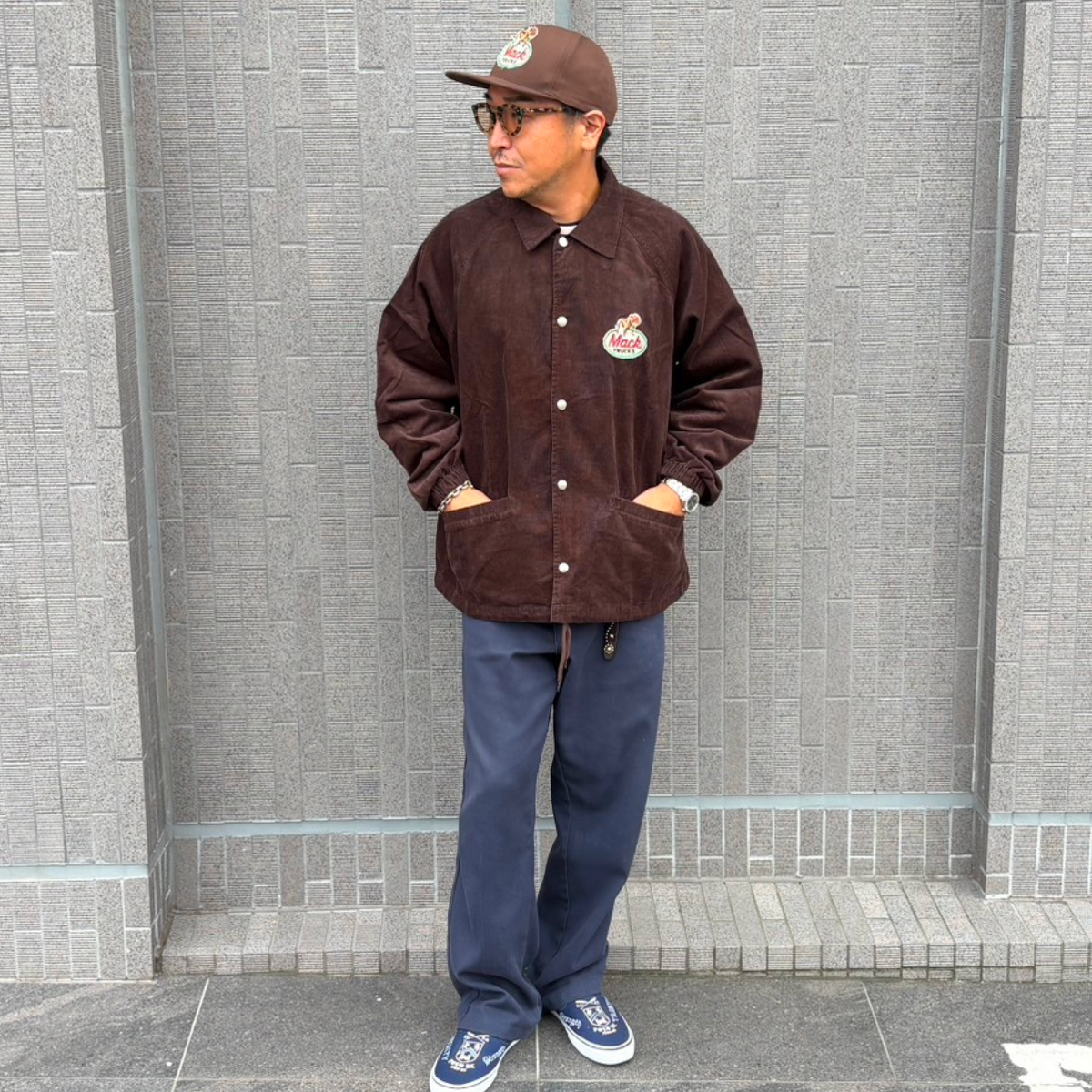 CORDUROY COACHERS JACKET