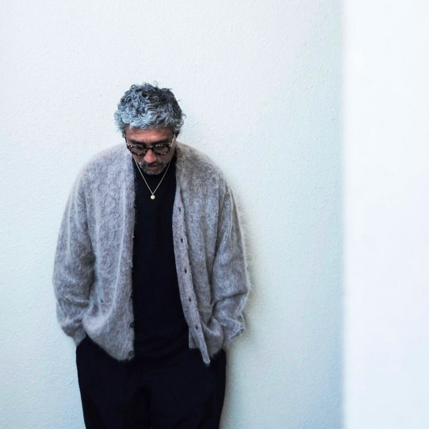 Cloveru クローバル シンプルウールモヘアカーディガン 新品 L BIZARRE GREEN | Cloveru®︎ Simpl Wool Mohair Cardigan. レイヤード