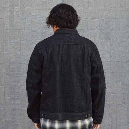 F2444 SELVEDGE DENIM 3rd JKT (BLACK DENIM)