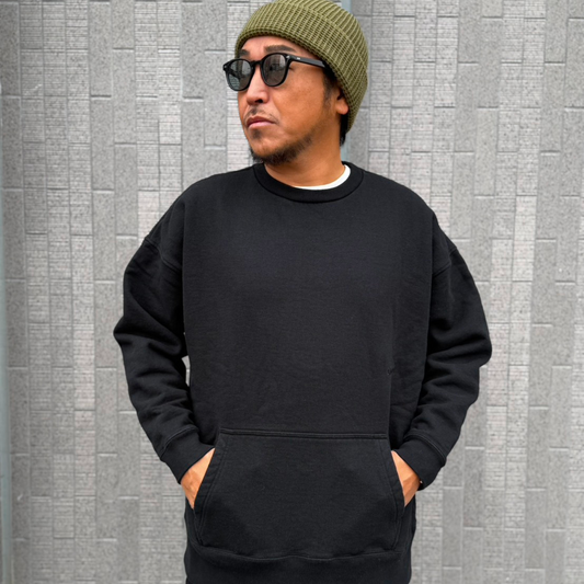CLFW-2501 Wide Sweat AOKI MUJI Crew 25