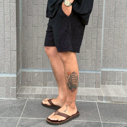 CLSS-2510 Cloveru® AFTER SURF PILE Shorts.