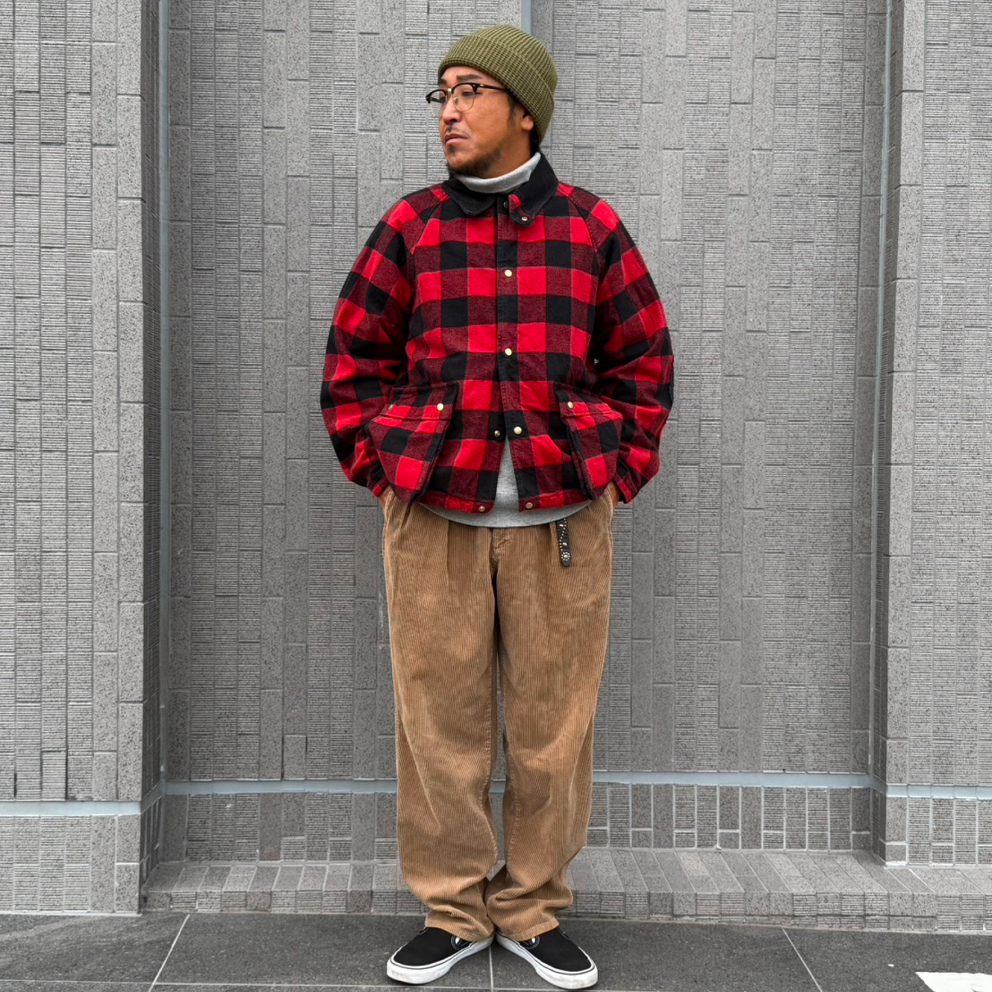 ブロックチェックネルフィールドJKT