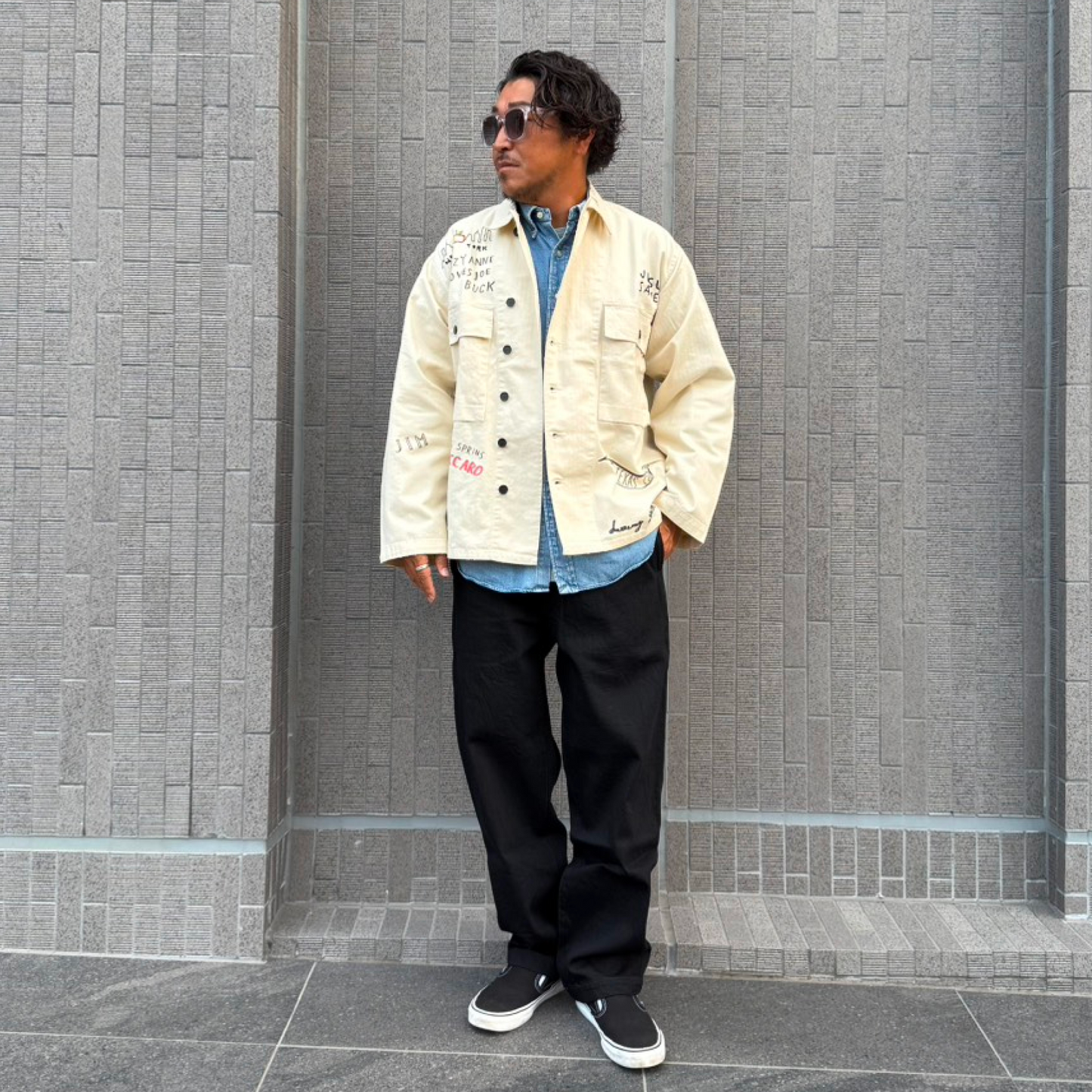 THRIFTY LOOK / MEMORIAL M-43 HBT JACKET
