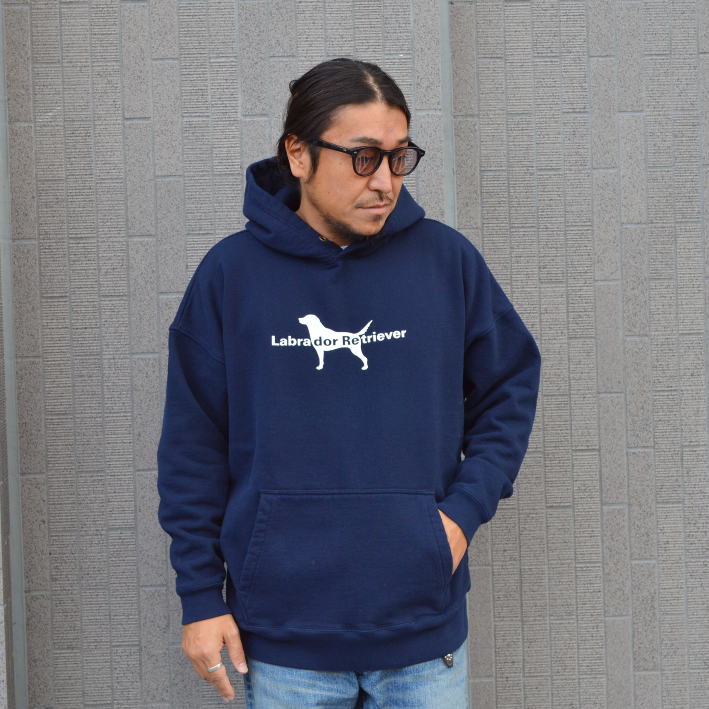 Wide Hood Sweat "LABRADOR"