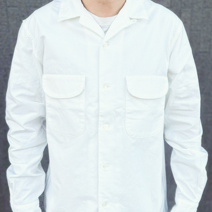 OPEN COOLLAR SHIRT F3514