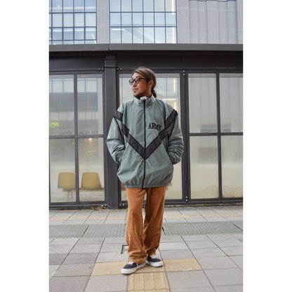 U.S.ARMY IPFU フィットネスジャケット ARMY ナイロンジャケット U.S.ARMY IPFU フィットネスジャケット ARMY ナイロンジャケット