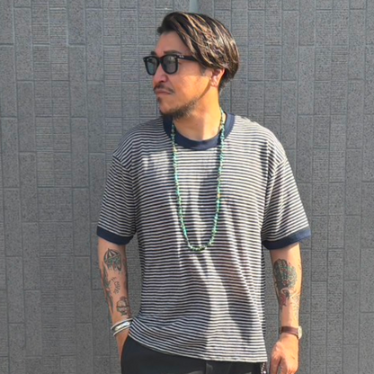 Seaview Linen Ringer S/S