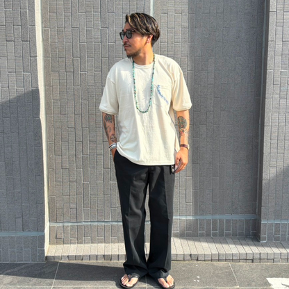 Silk Cotton Ringer Tee