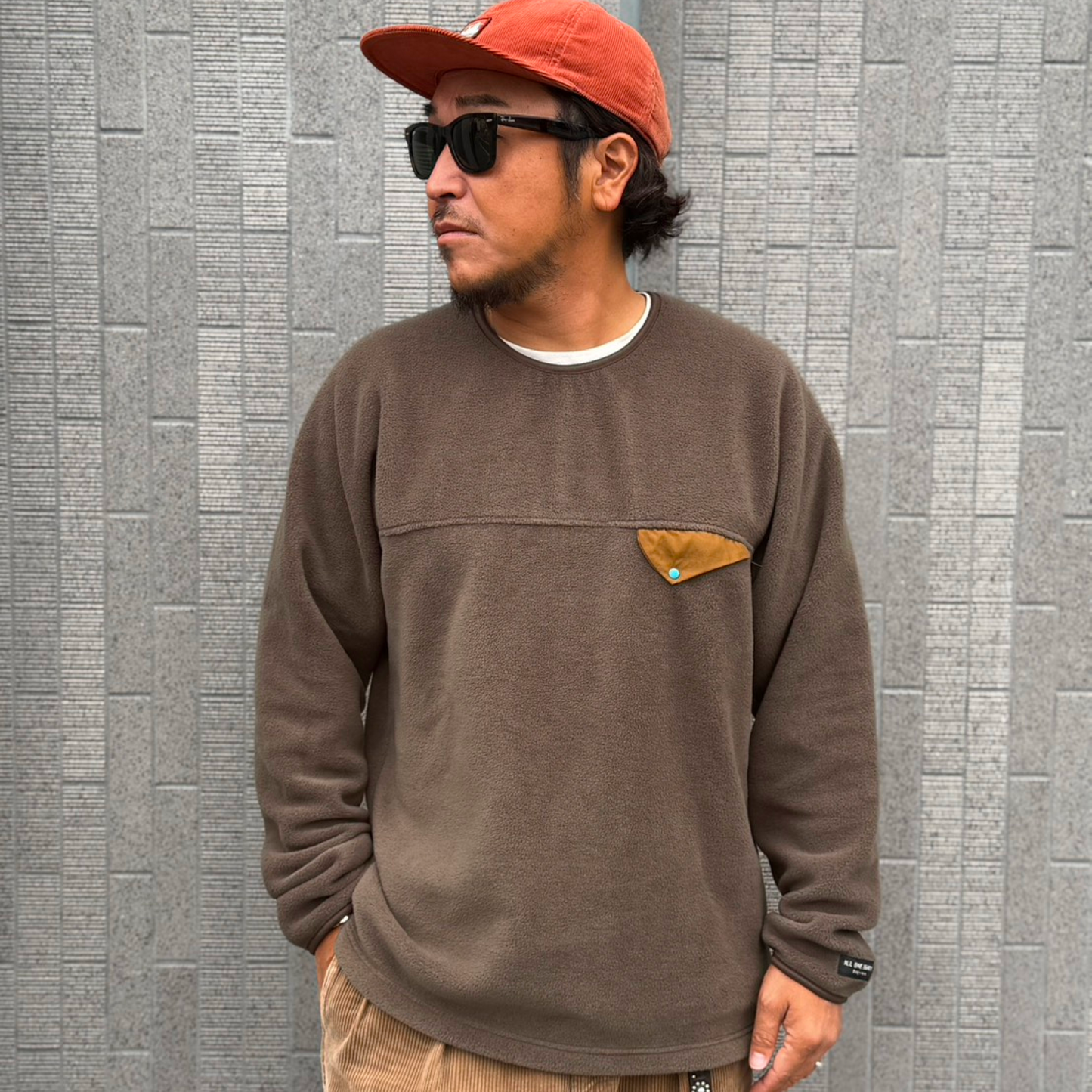 LW FLEECE CREW-NECK