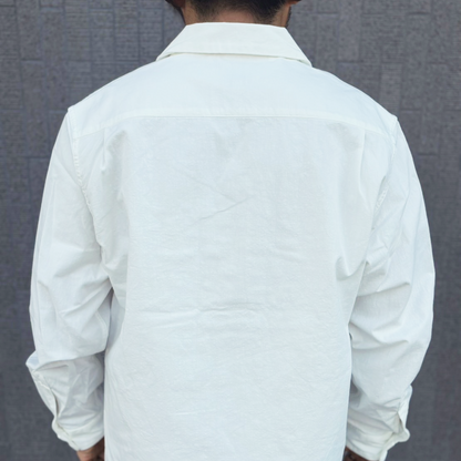 OPEN COOLLAR SHIRT F3514