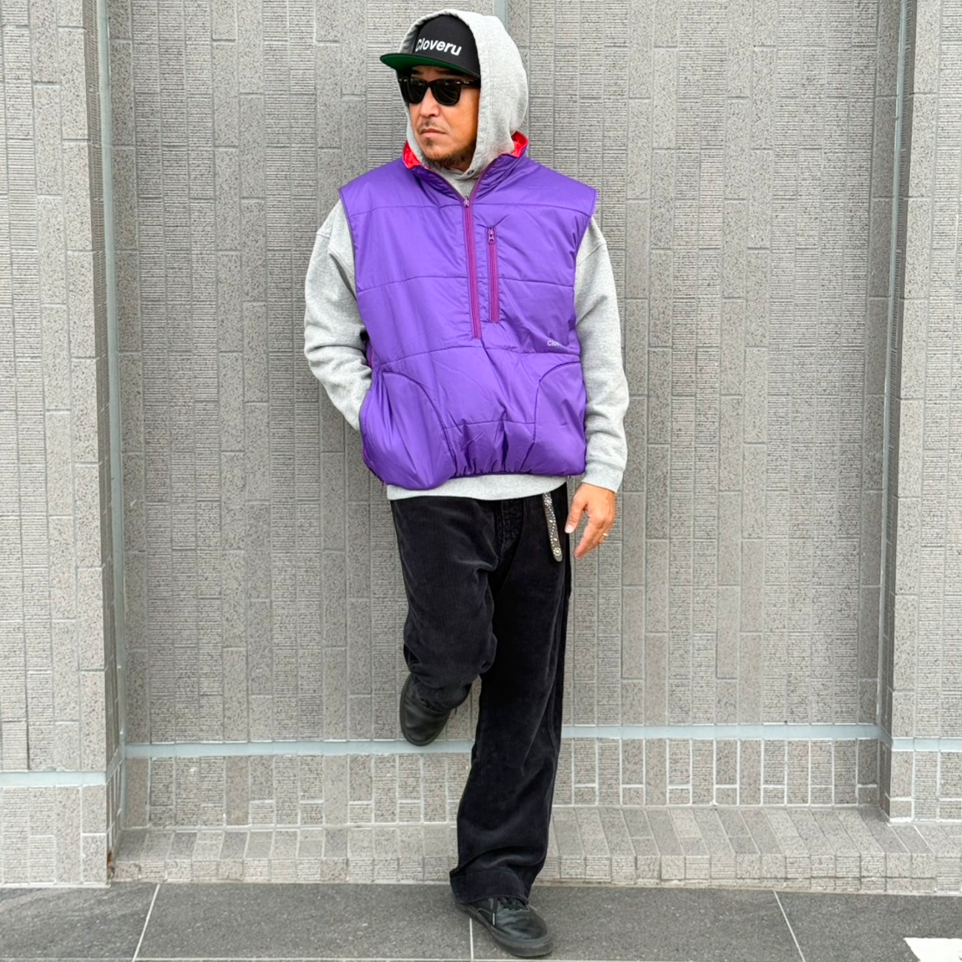 CLFW-2504 Cloveru®︎ Urban Reversible Vest. – Sunny Parks CLFW-2504 Cloveru®︎ Urban Reversible Vest. – Sunny Parks