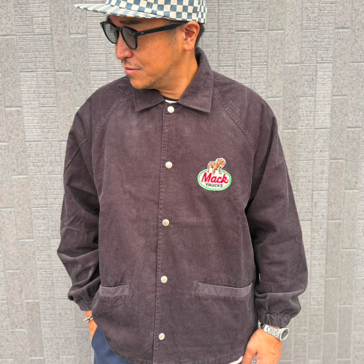 CORDUROY COACHERS JACKET