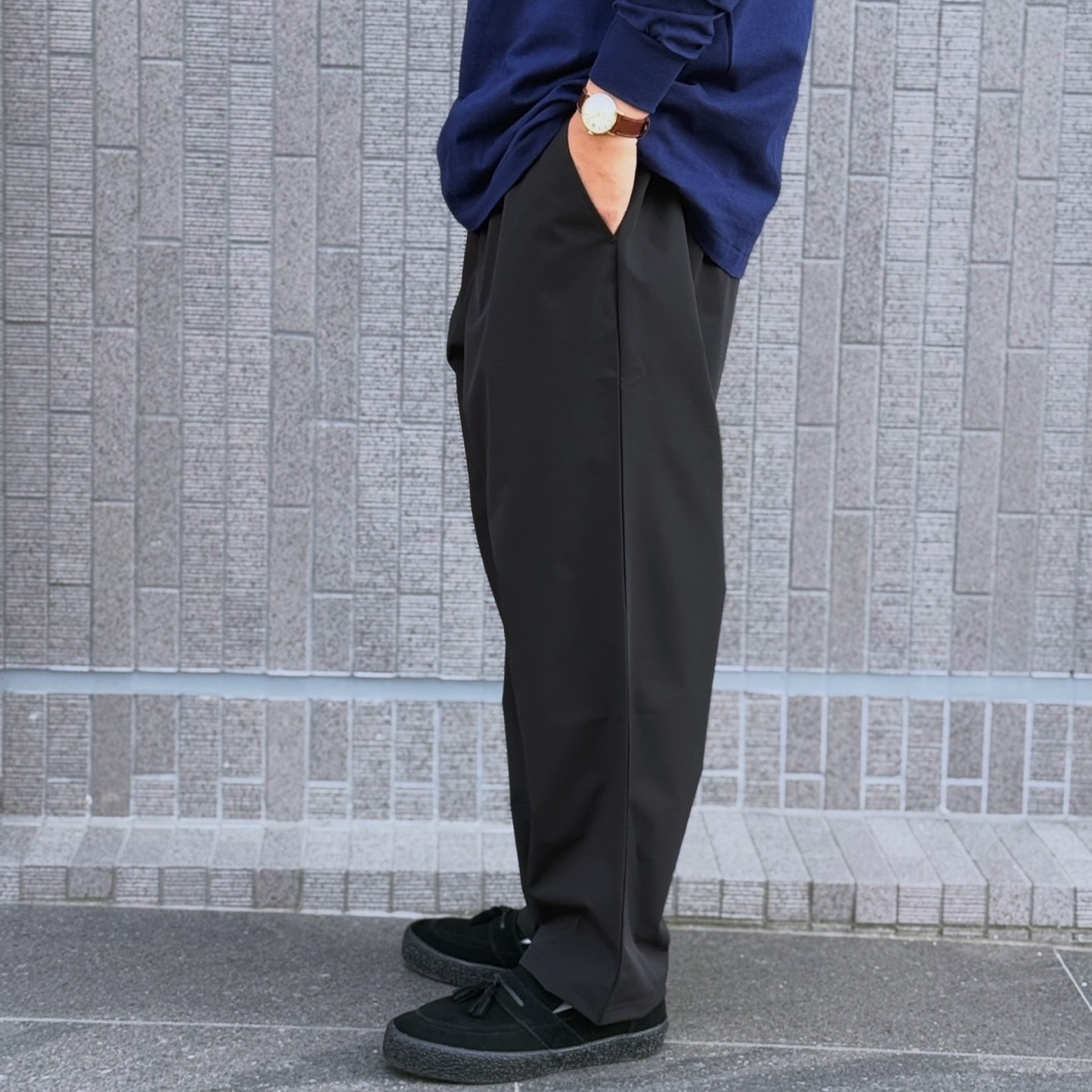 STRETCH NYLON PANTS