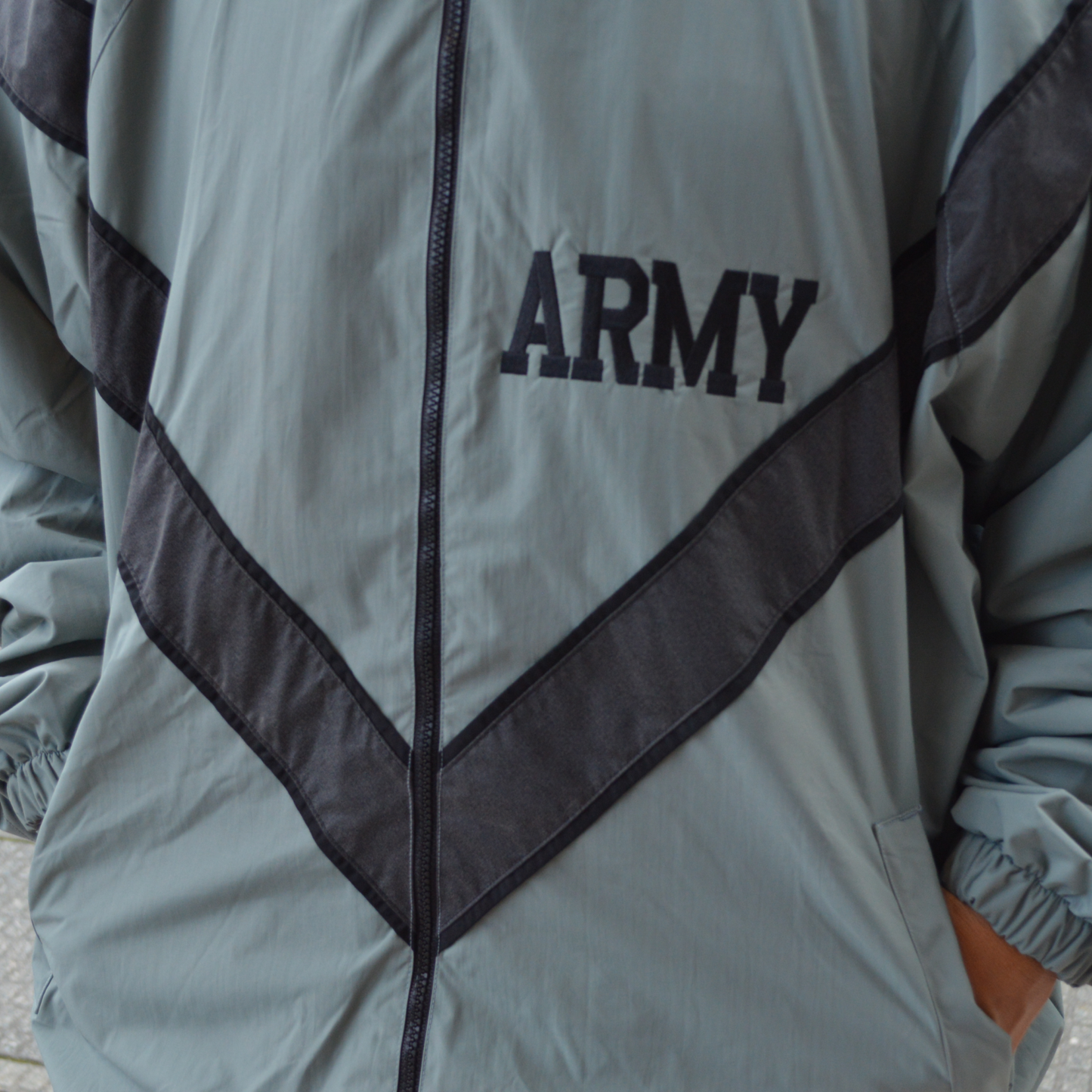 U.S.ARMY IPFU フィットネスジャケット ARMY ナイロンジャケット