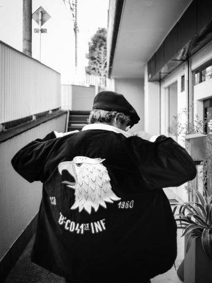 CLSS-2615 Special Cloveru®︎ Velor Souvenir Reversible JKT【 EAGLE & GIRL 1958-1960 】