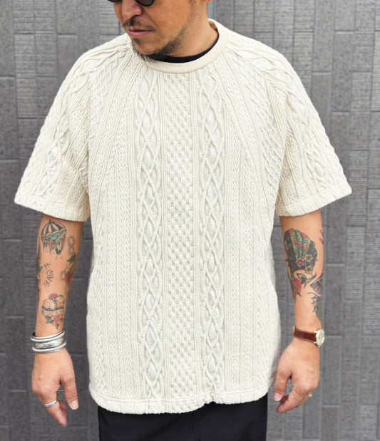 CABLE CREW-NECK