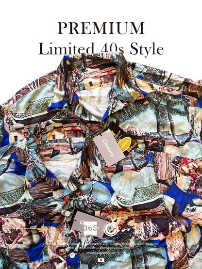 CLSS2614 Special 40s Cloveru®︎ with TOWN CRAFT Picture Aloha Shirts.