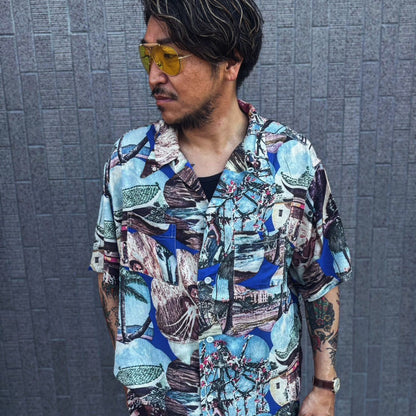 CLSS2614 Special 40s Cloveru®︎ with TOWN CRAFT Picture Aloha Shirts.