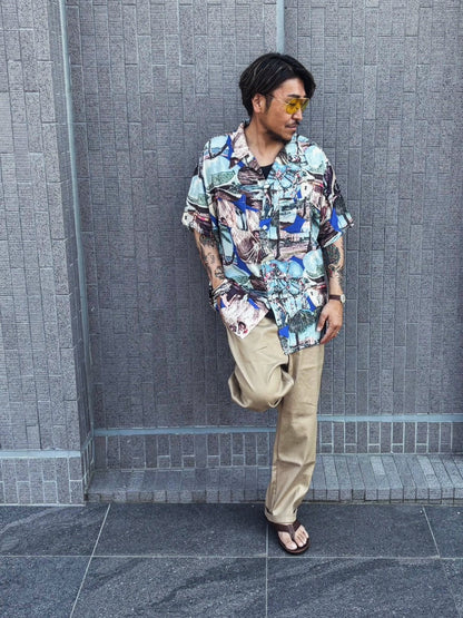 CLSS2614 Special 40s Cloveru®︎ with TOWN CRAFT Picture Aloha Shirts.