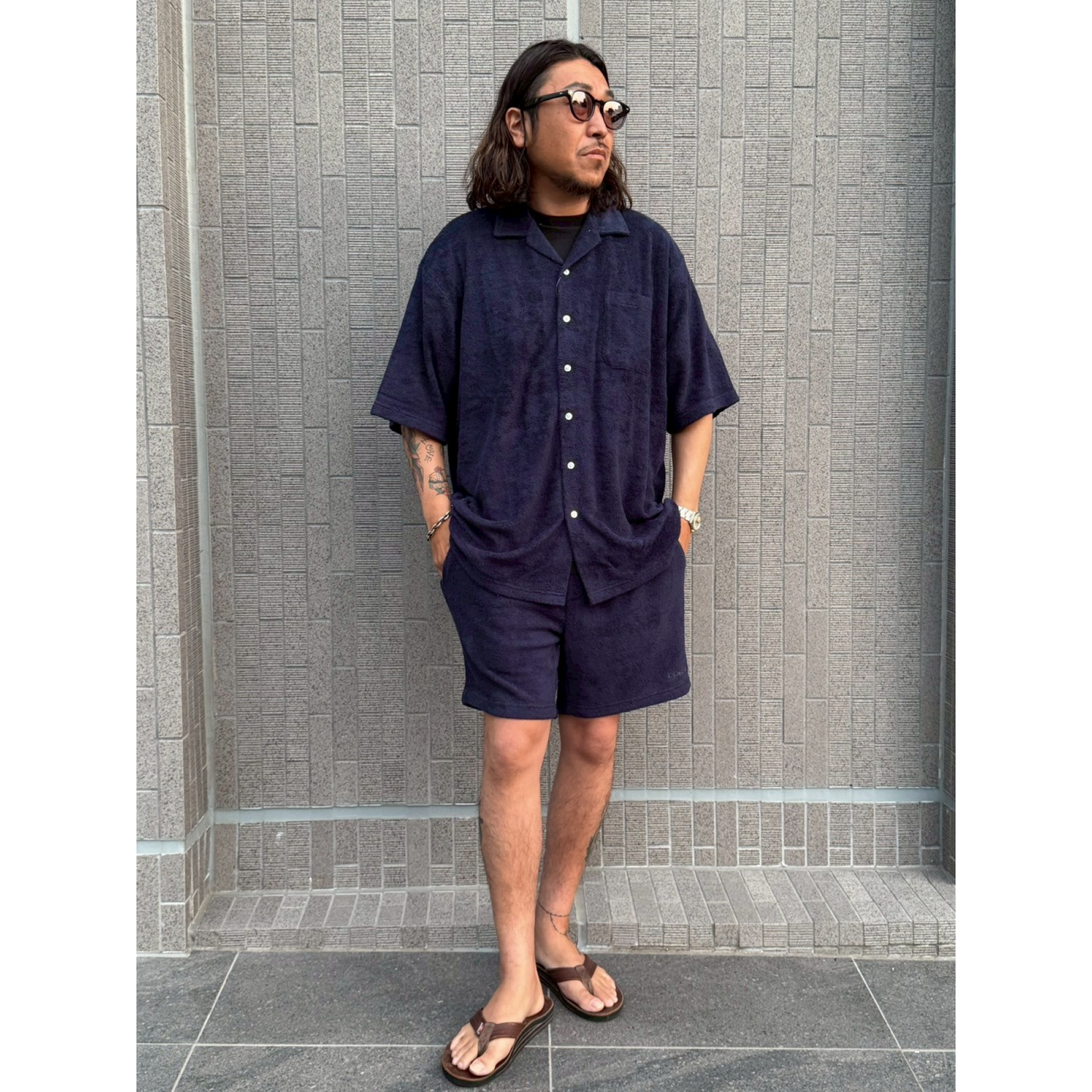 CLSS-2509 Cloveru® AFTER SURF PILE Shirts.