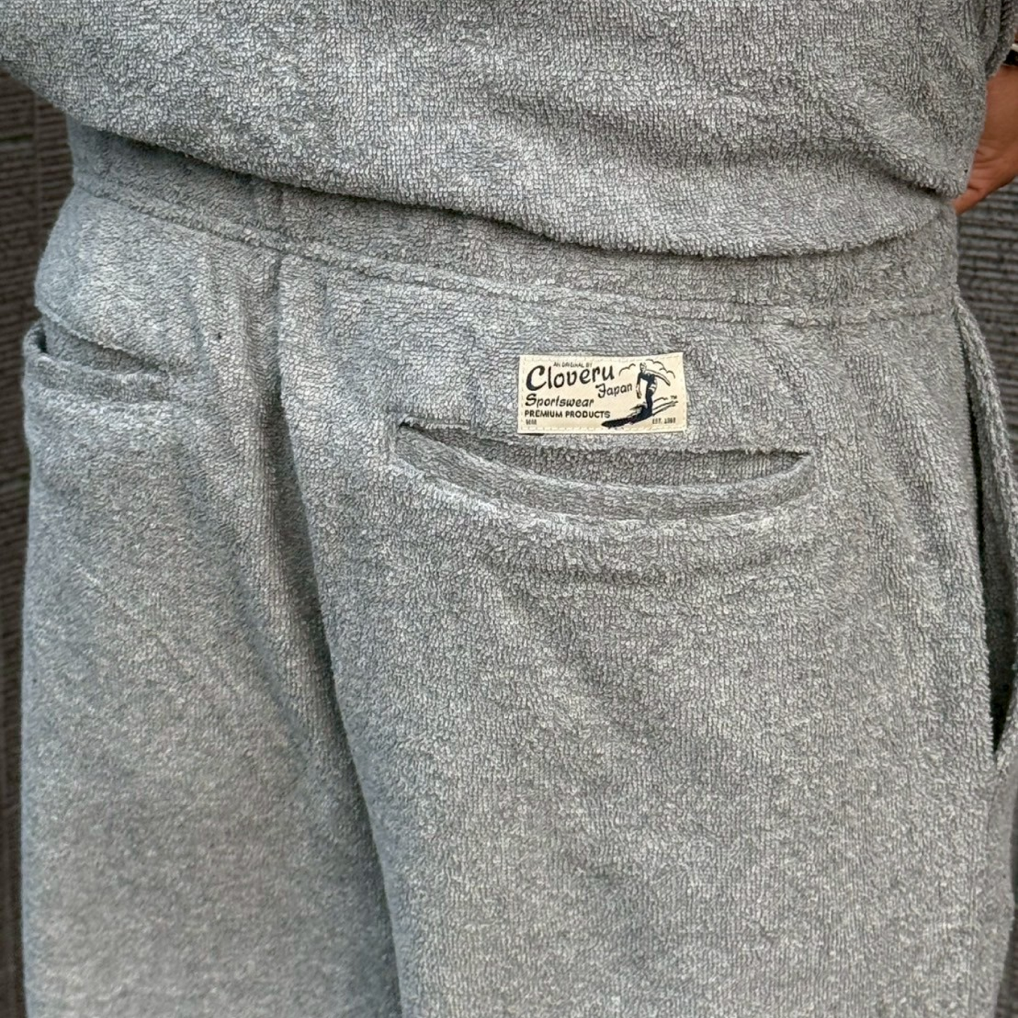 CLSS-2510 Cloveru® AFTER SURF PILE Shorts.