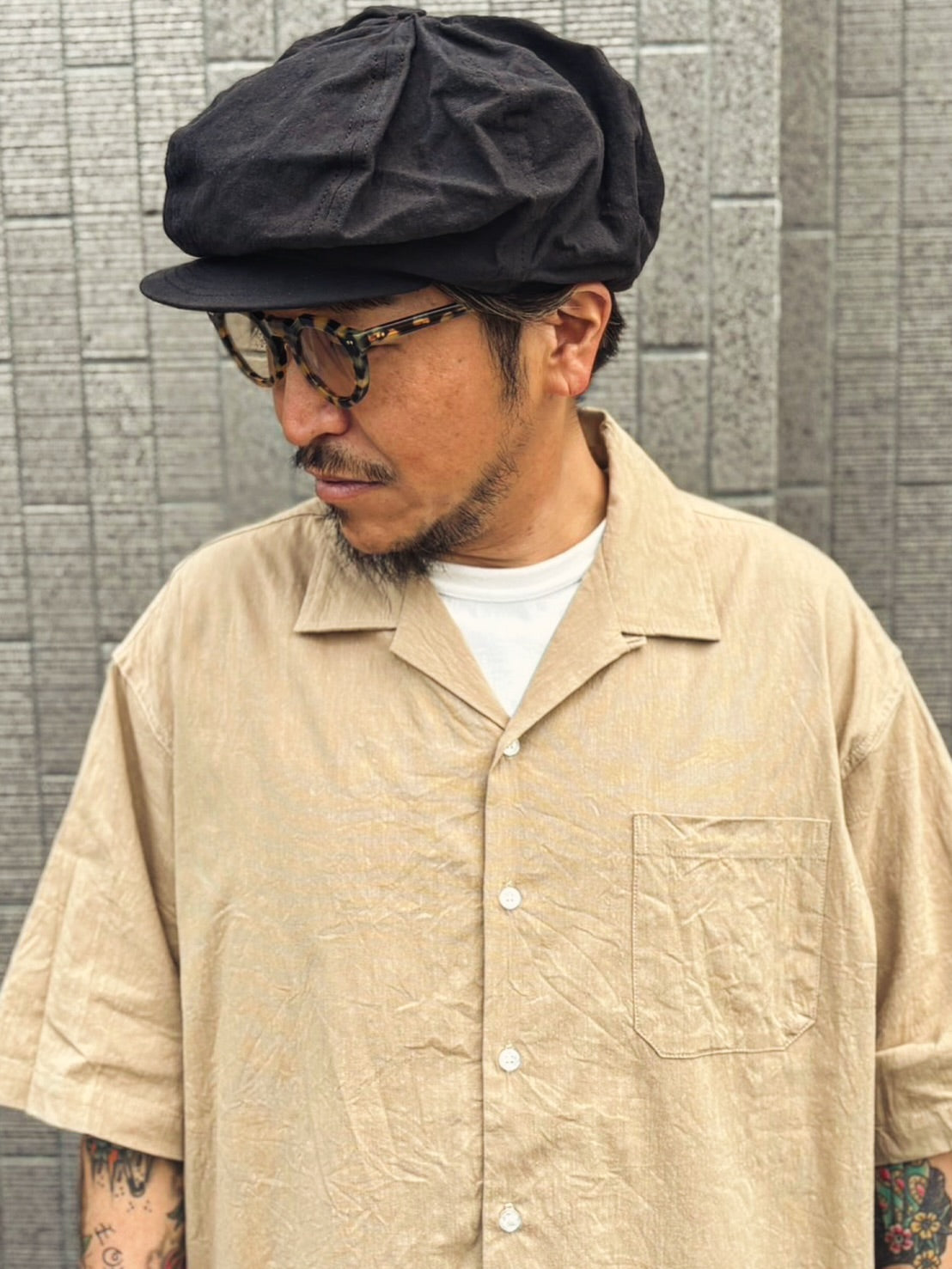 Cloveru®︎ Boston Style Linen Hat with COOPERS TOWN.