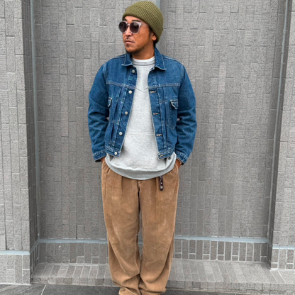 CLFW-2501 Wide Sweat AOKI MUJI Crew 25