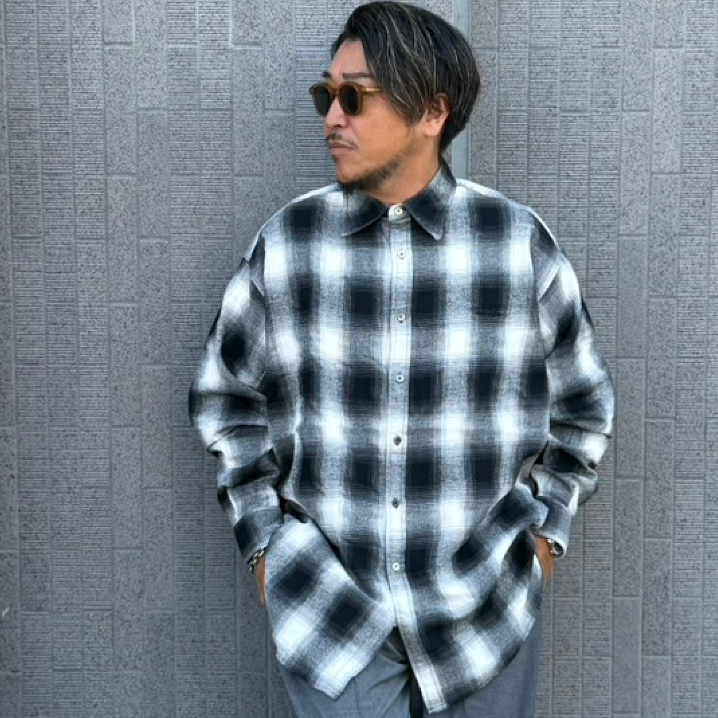 Maui & Sons / Venice Ombre Check Shirt