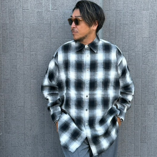 Maui & Sons / Venice Ombre Check Shirt