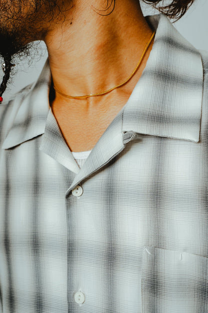 Rayon Mix Ombre Slit S/S Shirts