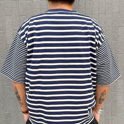 切り替えボーダーTEE