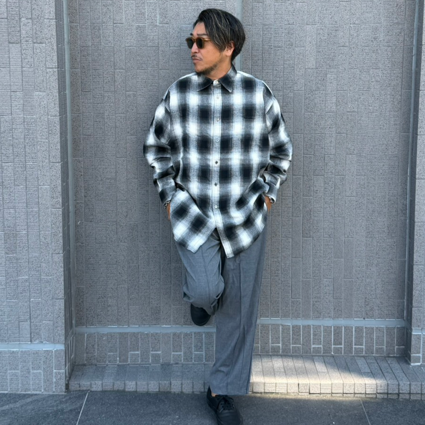 Maui & Sons / Venice Ombre Check Shirt