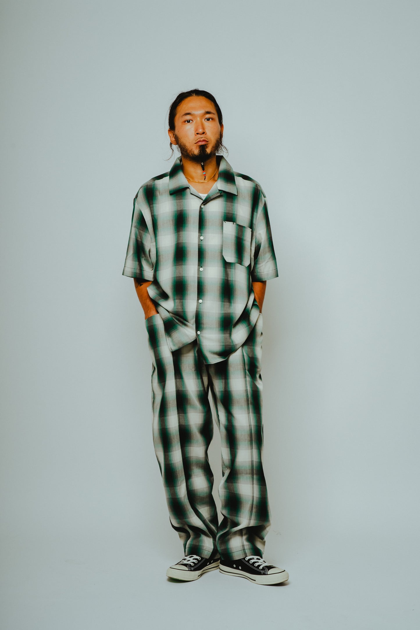 Rayon Mix Ombre Easy Pants