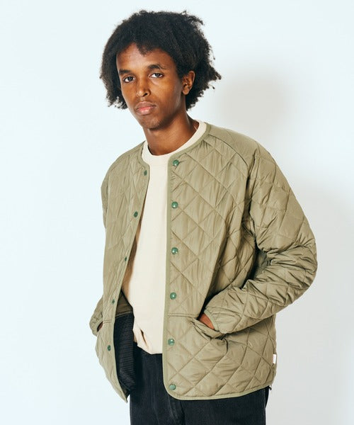 FOX STANDARD QUILT CREW CARDIGAN