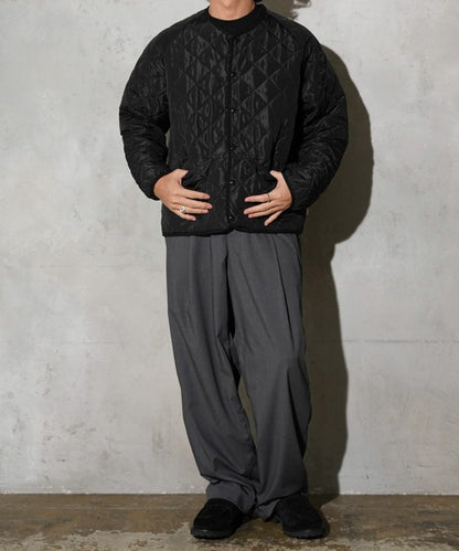 FOX STANDARD QUILT CREW CARDIGAN