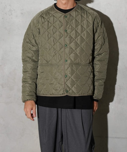 FOX STANDARD QUILT CREW CARDIGAN