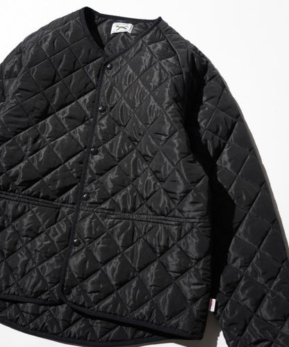 FOX STANDARD QUILT CREW CARDIGAN