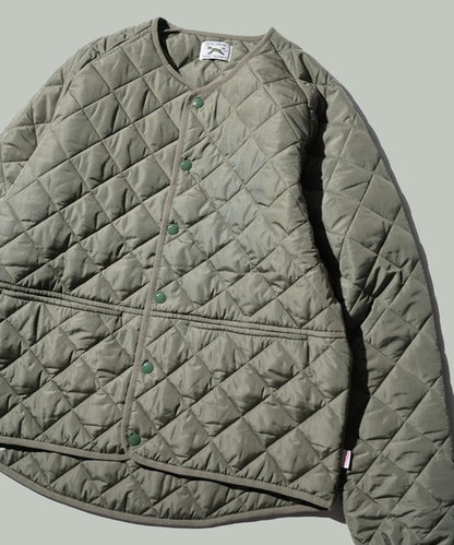 FOX STANDARD QUILT CREW CARDIGAN