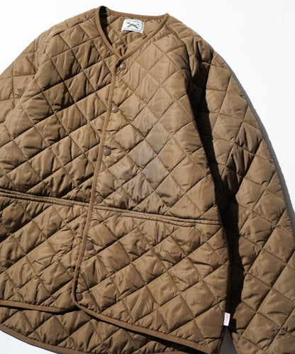 FOX STANDARD QUILT CREW CARDIGAN