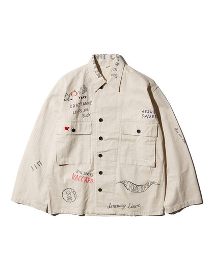 THRIFTY LOOK / MEMORIAL M-43 HBT JACKET