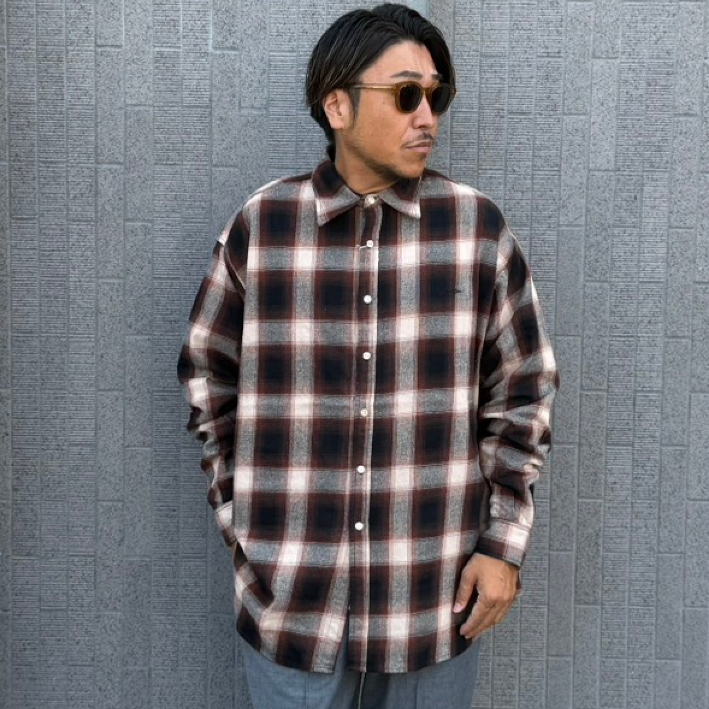 Maui & Sons / Venice Ombre Check Shirt