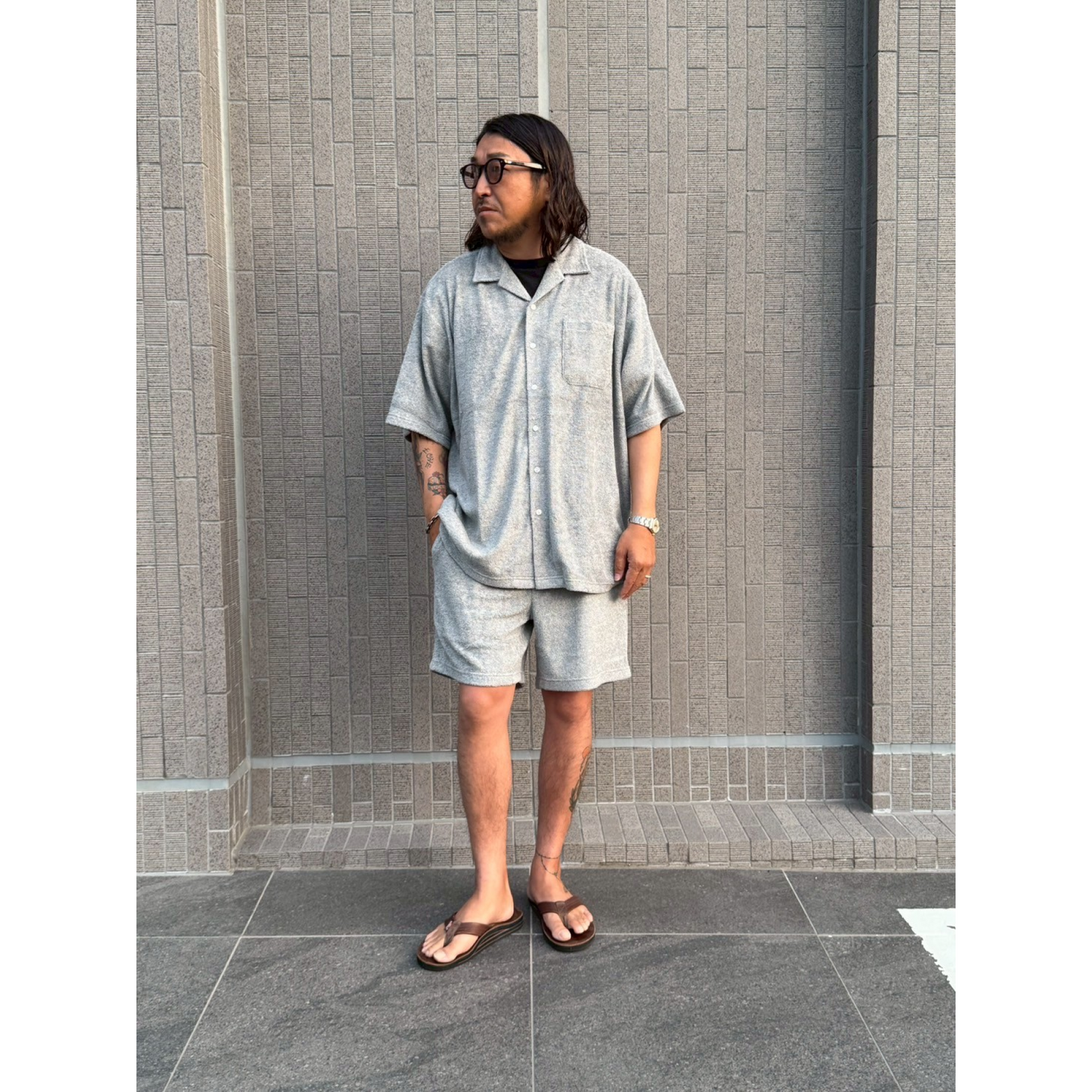 CLSS-2509 Cloveru® AFTER SURF PILE Shirts.