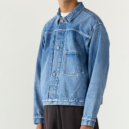 12oz DENIM 大戦モデル JKT(USED BLUE)