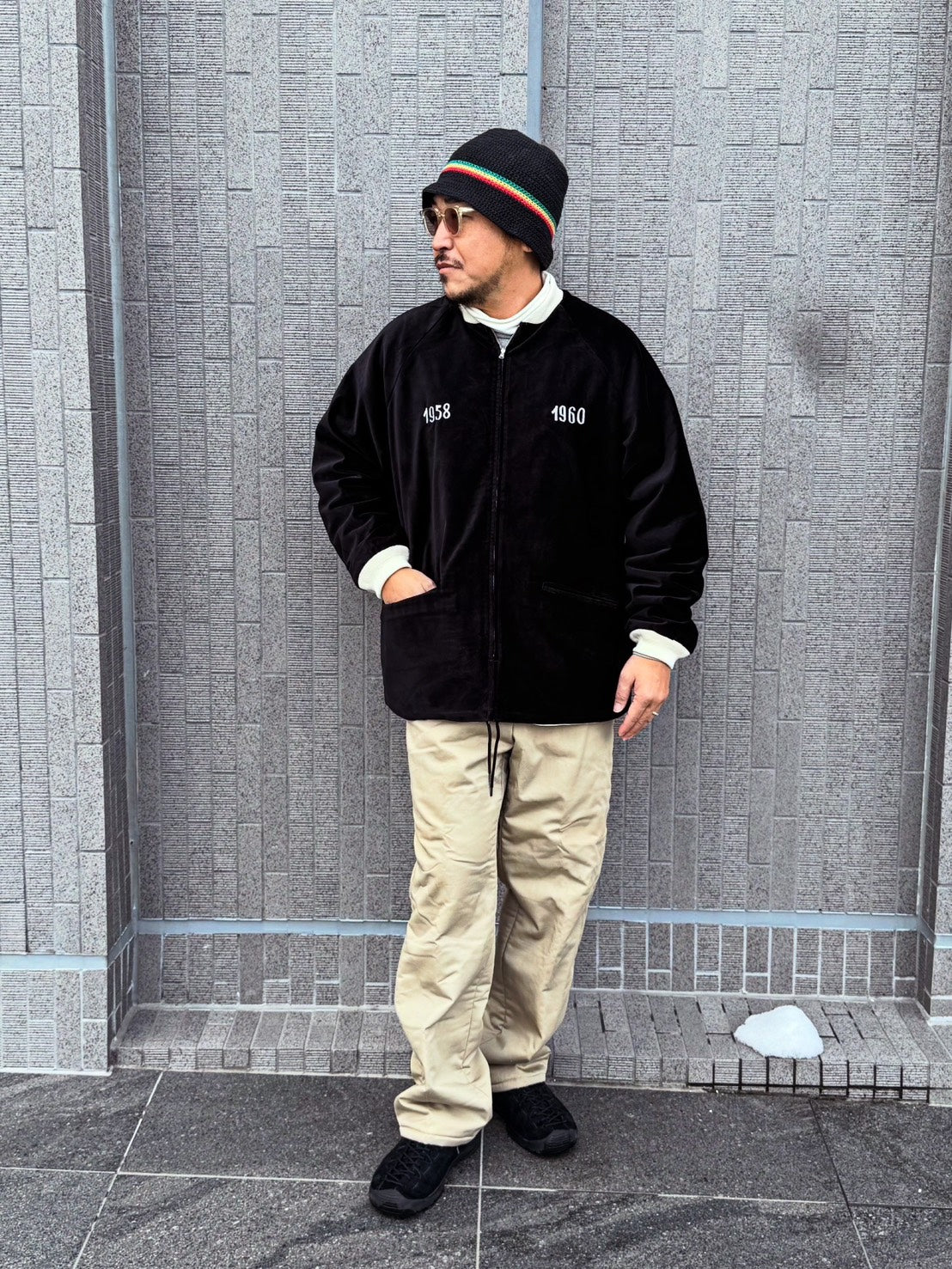 CLSS-2615 Special Cloveru®︎ Velor Souvenir Reversible JKT【 EAGLE & GIRL 1958-1960 】