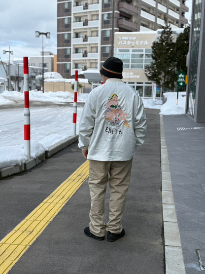 CLSS-2615 Special Cloveru®︎ Velor Souvenir Reversible JKT【 EAGLE & GIRL 1958-1960 】