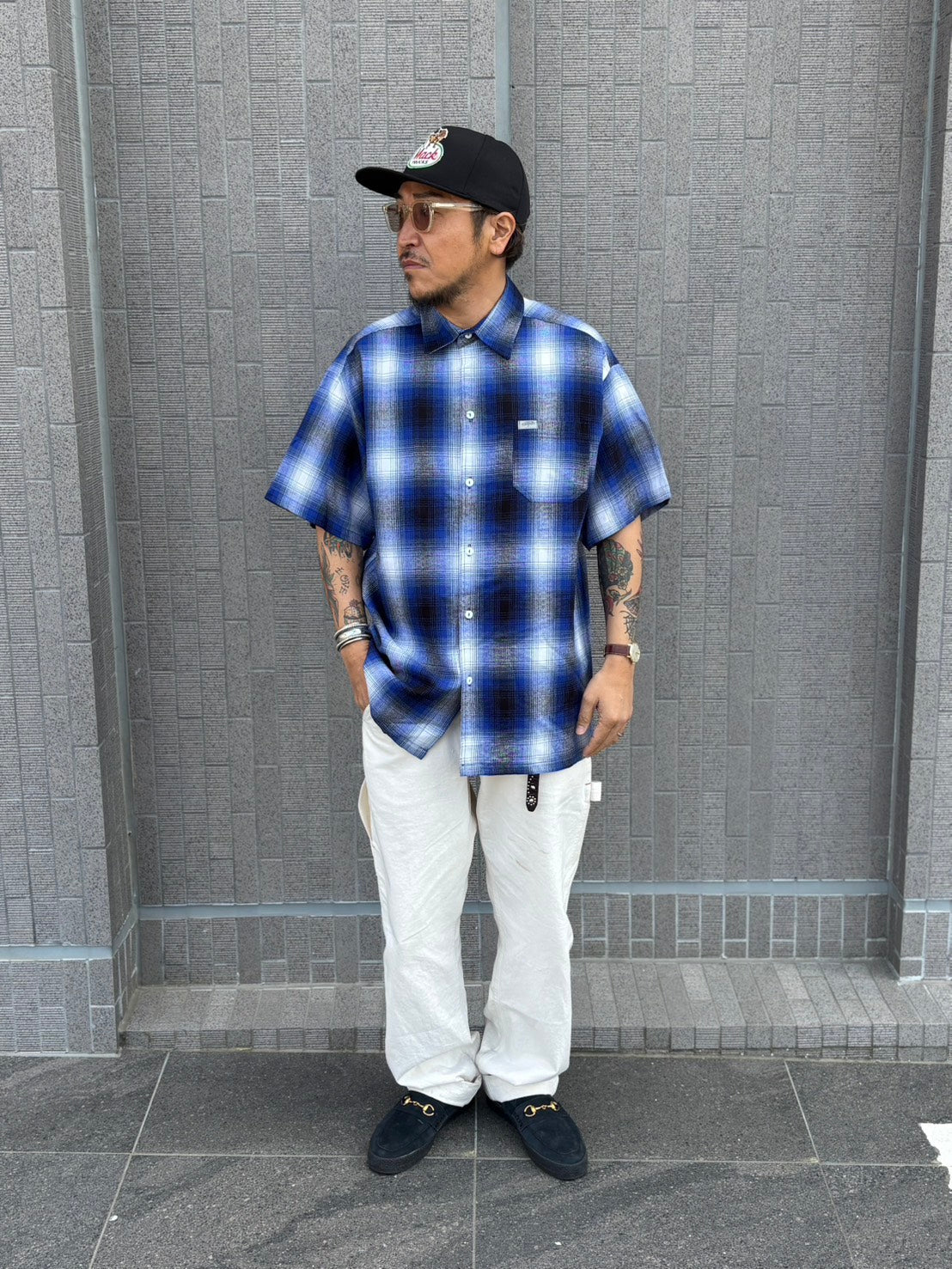 CALTOP2026 S/S　チェックシャツ