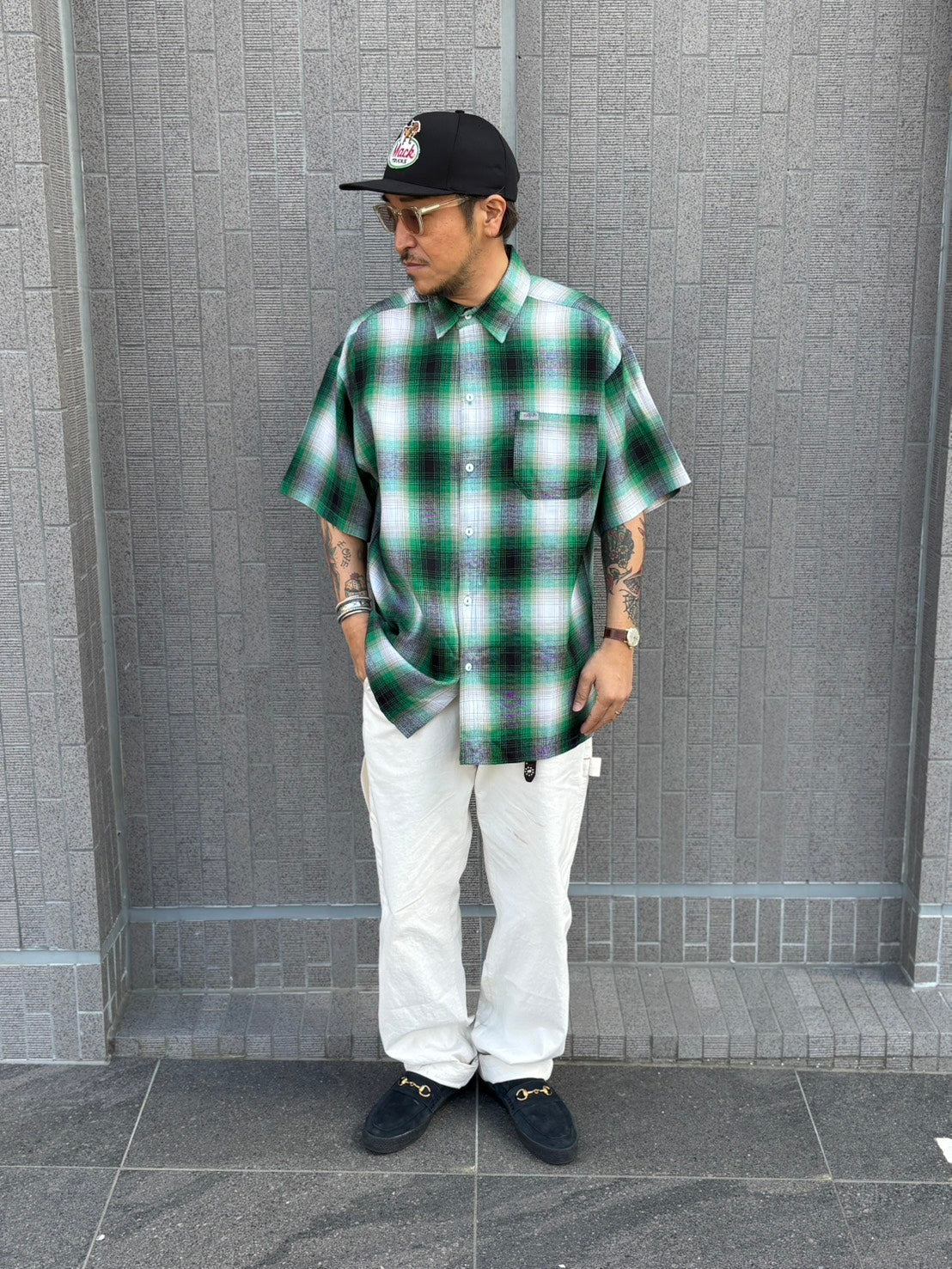 CALTOP2026 S/S　チェックシャツ