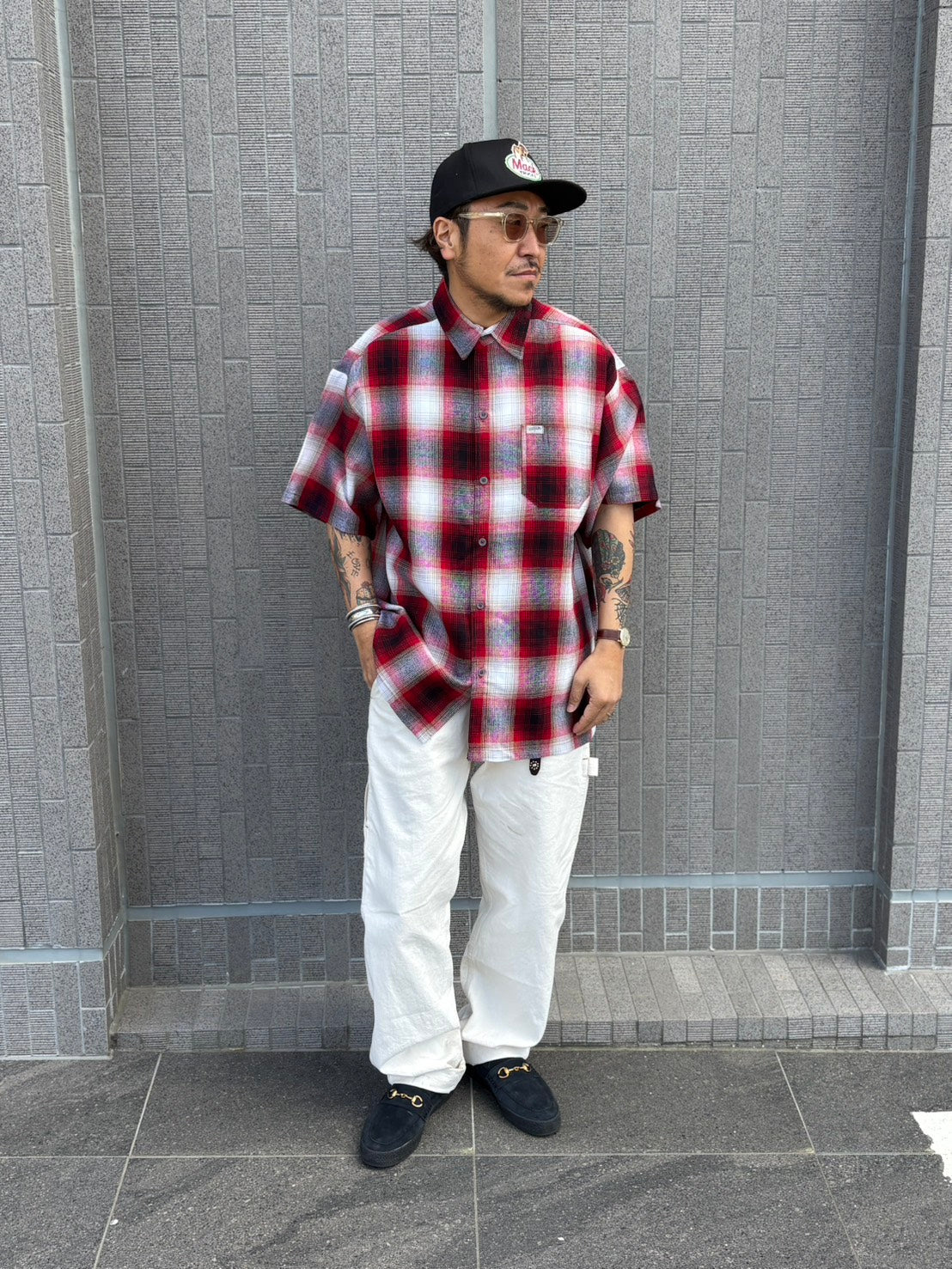 CALTOP2026 S/S　チェックシャツ